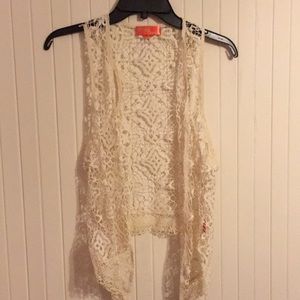 Hale Bob lace vest. Never worn.